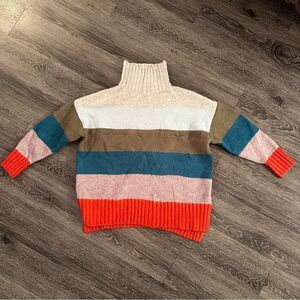 Mersea Striped Chunky Knit